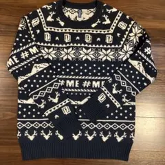 H&M セーター　 ニット　クリスマス　カジュアル　西島隆弘　Nissy