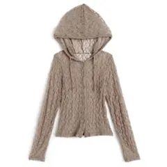 GRL フード付きレーストップス[gn517]