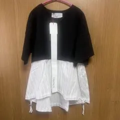 新品　tranoi トラノイ　ドッキングトップス
