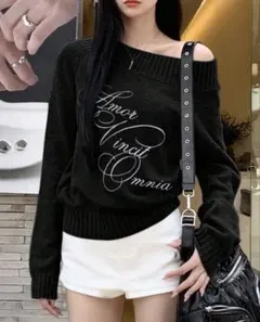 SHEIN ワンショル ニット