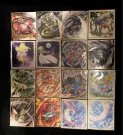 3-4 pokemon ART色紙　ミニ色紙　当時物 pikachu ルギア ② pokemon ART色紙 ミニ色紙 当時物 pikachu 5-4 ルギア - メルカリ