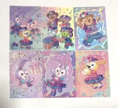 香港ディズニーランド 20周年 コレクタブルカード　ステラ・ルー　6枚セット