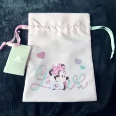 ミニーの日　巾着　ディズニーストア