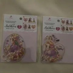 ディズニープリンセス ラプンツェル ステッカー 3枚入り