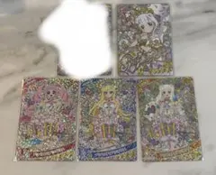 ひみつのアイプリ チィ リング姫 サイン 4枚セット