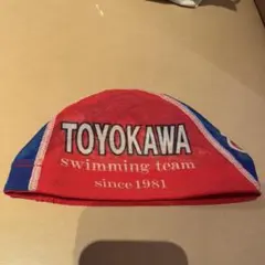豊川高校水泳部メッシュ水泳帽
