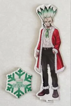 Dr.STONE NATSLIVE カフェ アクリルスタンド あさぎりゲン - メルカリ