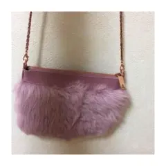 TED BAKER ピンクファーバッグのサムネイル