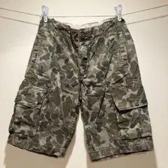 GAP Kids カモフラージュ柄 カーゴハーフパンツ 14