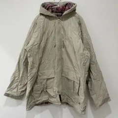 フーデッドジャケット マウンテンパーカー ヴィンテージ　裏地チェック