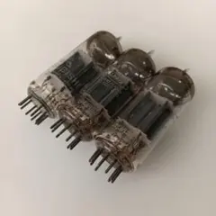 【中古】6FQ7 真空管 3本セット (三菱電機 早川電機 他）のサムネイル