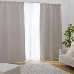 LOWYA ロウヤ　カーテン　グレー