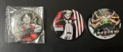 ワンピース ルフィ シャンクス ゾロ ミニ缶バッジセット まとめ売り
