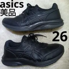 美品☆アシックス asics ゲルファンウォーカー ブラック 26cmのサムネイル