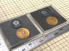 EXPO'70 日本万国博覧会 記念メダル 2枚セット　銅メダル　造幣局製のサムネイル