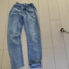 ライトブルー デニムパンツ 160cm