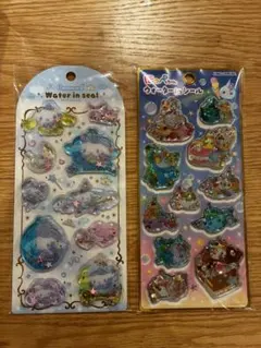 サンリオシナモン×ほっぺちゃん　ウォーターインシール セット