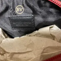 BOTTEGA VENETA レザー ポーチ レッドのサムネイル