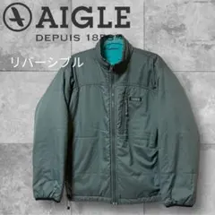 AIGLE エーグル リバーシブル 中綿アウター レディースL相当