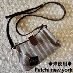 未使用◆Falchi ファルチ ミニ ショルダー バッグ 軽量 コンパクト 布製のサムネイル