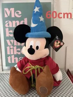 レア　Disney ファンタジア　魔法使い　ミッキー ぬいぐるみ　大