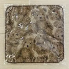 ジェラートピケ テディベア ハンドタオル