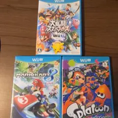 Wii U ゲーム 3本セット