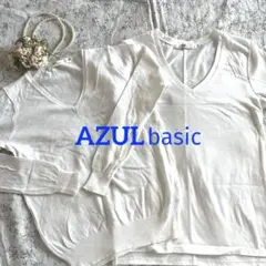 レディース ２枚セット AZUL basic アズール トップス ホワイト系のサムネイル