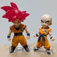 超サイヤ人ゴッド 孫悟空 & クリリン アドバージ セット