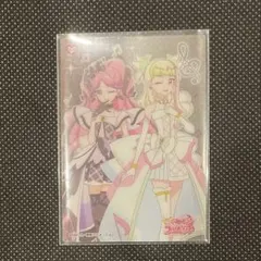 アイドルプリキュア クリアカード コレクションガム ズキューン キッス　キミプリ