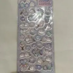 【新品】シマエナガ　しまえなが　シール　ボンボン　ぷっくり　立体　3D