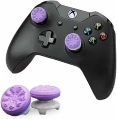 Xbox One コントローラー用 親指グリップキャップ 紫 G123