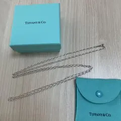 廃盤】Tiffany & Co. オーバルリンクチェーン RG 61cm - メルカリ