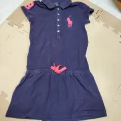 Polo Ralph Lauren ネイビー ワンピース 130cm