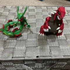 ポケモン モンコレ レックウザ グラードン カイオーガ ミニフィギュア3