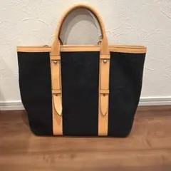 ウールレザートートバッグ