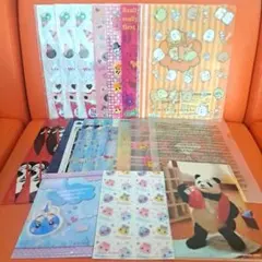 キャラクタークリアファイル 24枚セット まとめ売り 大量 新学期