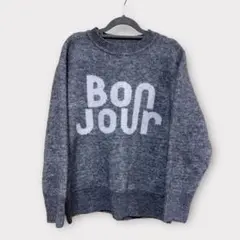 niko and .. ボンジュール/ニット/グレー