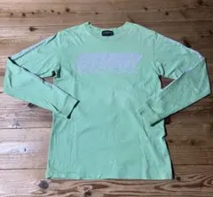 STUSSY ミントグリーン 長袖TシャツM