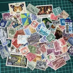 外国切手 ヴィンテージ 古切手 『世界各国 まとめ売り 4 』