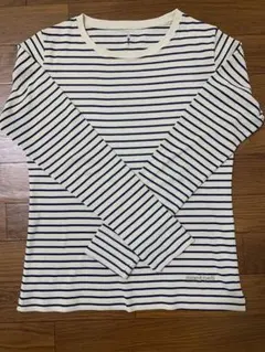 mont-bell ストライプ 長袖Tシャツ Sサイズ　未使用品