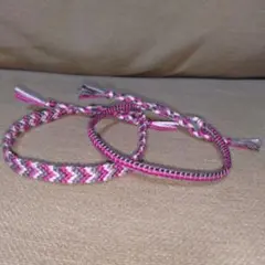 ミサンガ　２本セット　ハンドメイド