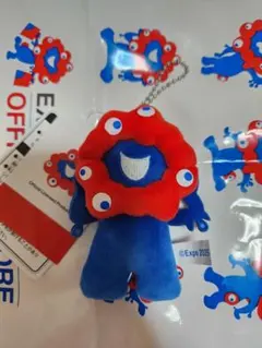 新品 万博 ミャクミャク ぷちマスコットキーチェーン マスコット ぬいぐるみ