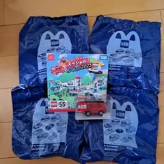 トミカハッピーセット　2025　第1弾　4台コンプリート　DVD　キャンドル付き