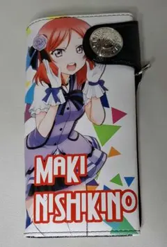 ラブライブ 西木野真姫 星座 ミニウォレット 折り財布 ポーチ 正規販売店カーマイン 財布 carmine ミニウォレット