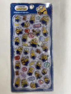 即日発送可能【国内正規品】ミニオン　プチドロップステッカー