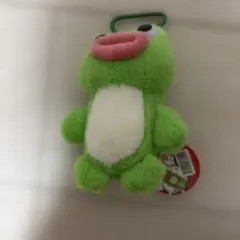 かえるのピクルス ぬいぐるみ カラビナ付き