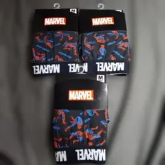 新品MARVEL SpiderManスパイダーマン ボクサーパンツ M ×3着のサムネイル