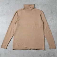 【美品】COMME CA ISM コムサイズム タートルネックニット Lサイズ