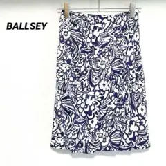 BALLSEY ボールジィ　膝丈タイトスカート　総柄　Sのサムネイル